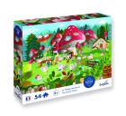 PUZZLE Myšia dedina 54 dielikov