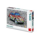 Puzzle Maľovaný VW 500 Dino