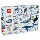 APLI Puzzle Ohrozené druhy zvierat z oceánu 200 dielikov