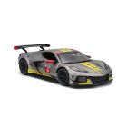 Bburago 1:24 Racing - 2020 Chevrolet Corvette - C8R 3 Yellow