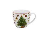 Klasický porcelánový hrnček Vianočný strom 460 ml