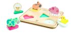Drevené zvieracie puzzle so zvukom HAPE