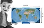 Magnetická mapa sveta EN verzia BUKI