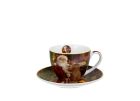 Porcelánová šálka s podšálkou Santov list 250 ml