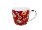 Klasický porcelánový hrnček Sahat Red 460 ml