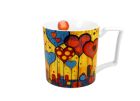 Jumbo porcelánový hrnček Srdcia 750 ml