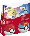 MEGA Pokémon pokéball - Piplup & Togepi Mattel