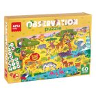 APLI Pozorovacie puzzle  Savana