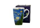 Porcelánový hranatý hrnček Vincent Van Gogh - Starry Night 650 ml