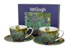 Sada dvoch šálok s podšálkou Vincent Van Gogh - Irises 250 ml