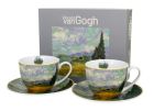 Sada dvoch šálok s podšálkou Vincent Van Gogh - Wheat Field 270 ml
