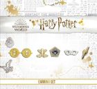Harry Potter set náušníc Časovrat, Čokoládová žaba, okuliare a blesk