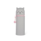 Legami Mäkké silikónové púzdro 2v1 Kawaii Kitty