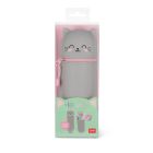 Legami Mäkké silikónové púzdro 2v1 Kawaii Kitty