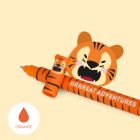 Legami Gumovacie pero Tiger oranžové