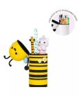 Legami Mäkké silikónové púzdro 2v1 Kawaii Bee