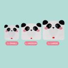 Legami Sada opätovne použiteľných vreciek na potraviny Panda 3 ks