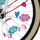 Legami Dekorácie na bicykel Unicorn sada 30 ks