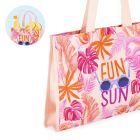 Legami Bavlnená plážová taška Tropical