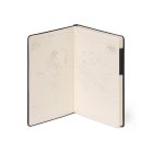 Legami Zápisník M čistý Black