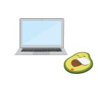 Legami Podložka pod myš Avocado