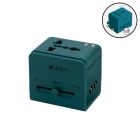 Legami Univerzálny cestovný adaptér Petrol Blue