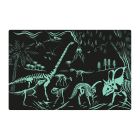 APLI Puzzle svietiace v tme Dinosaury 60 dielikov