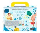JOVI Baby plastelína 4x38g, 3 drevené pečiatky, záves