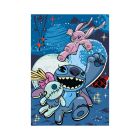 Puzzle Stitch 100 XL neon Dino