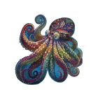 Drevené puzzle Chobotnica A3