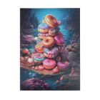 Drevené puzzle Donuty A3