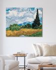 Maľovanie podľa čísel Scenéria od Gogha 40x50cm Zuty