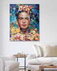 Maľovanie podľa čísel Farebná Frida 40x50cm Zuty