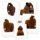 Plyšová hračka Alpaca LARGE – WALNUT