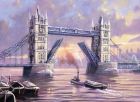 R&L maľovanie podla čísel, 13 ks, Tower Bridge