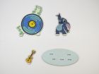 Trblietavý hudobný svet Stitch Disney vykladanie z diamantov 3 ks