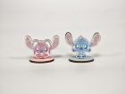 Žiarivé figúrky Stitch a Angel Disney s magnetom vykladanie z diamantov 2 ks