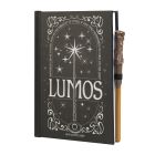 HARRY POTTER LUMOS MAXIMA PRÉMIOVÝ ZÁPISNÍK A5 SO SVETLOM