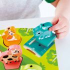 Drevené zvukové puzzle Na gazdovskom dvore HAPE