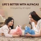 Plyšová hračka Alpaca MEDIUM – COTTON CANDY