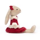 Lottie Vianočný zajačik plyšová hračka JELLYCAT