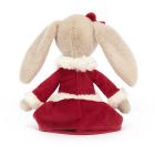 Lottie Vianočný zajačik plyšová hračka JELLYCAT