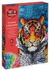 Vykladanie z diamantov Tiger