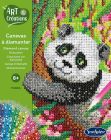Vykladanie z diamantov Panda