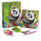 Vykladanie z diamantov Panda