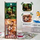 Book Nook - 3D Puzzle - Alica v krajine zázrakov