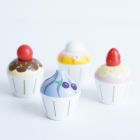 Drevené cupcake koláčiky