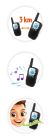 Vysielačky Walkie Talkie