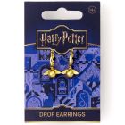 Harry Potter náušnice zlatá strela