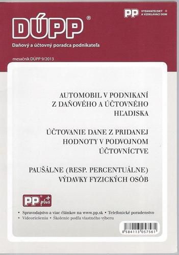 Daňový a účtovný poradca podnikateľa 9 2013